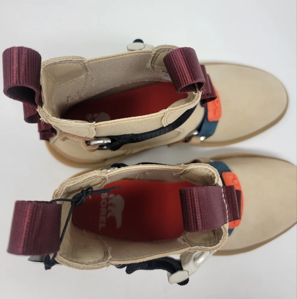SOREL boots Hi-Line EQ Chelsea style women's size 7.5 suede waterproof